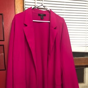 Fuchsia Pink Blazer